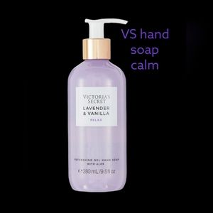 VS PINK lanyard and hand soap (random choice)